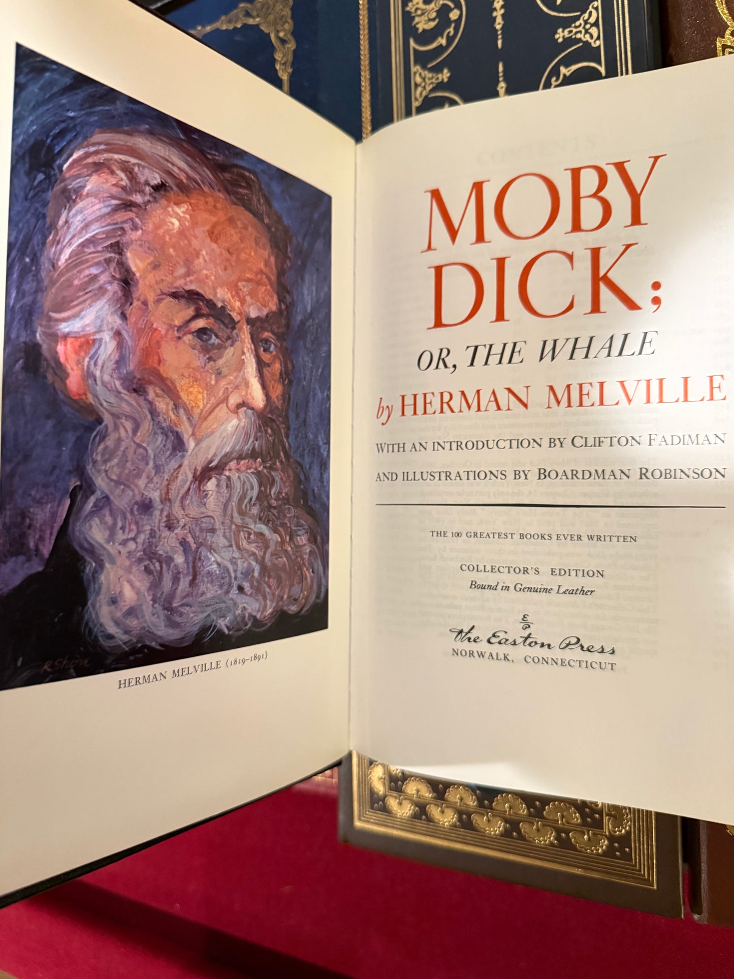 Moby Dick by Herman Melville (Easton)